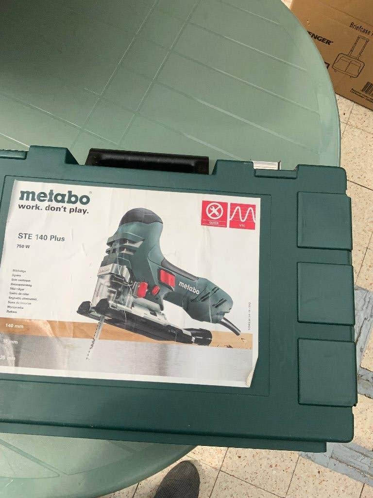 Scie sauteuse Metabo, Doe-het-zelf en Bouw, Gereedschap | Zaagmachines, Zo goed als nieuw, Decoupeerzaag, Minder dan 600 watt