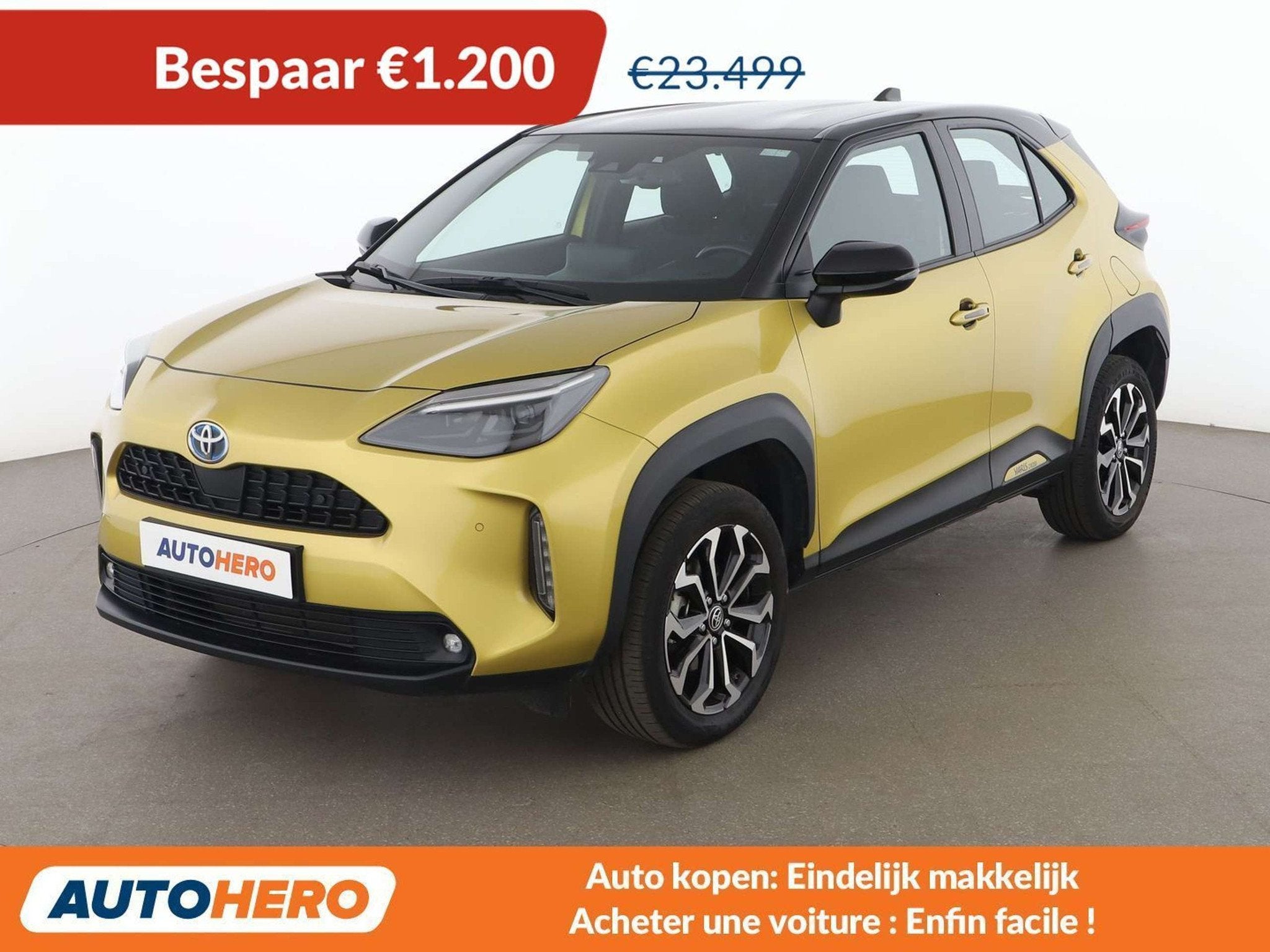 Toyota Yaris Cross 1.5 Hybrid 2WD Style (bj 2022, automaat), Auto's, Toyota, Stof, Gebruikt, Overige kleuren, 116 pk