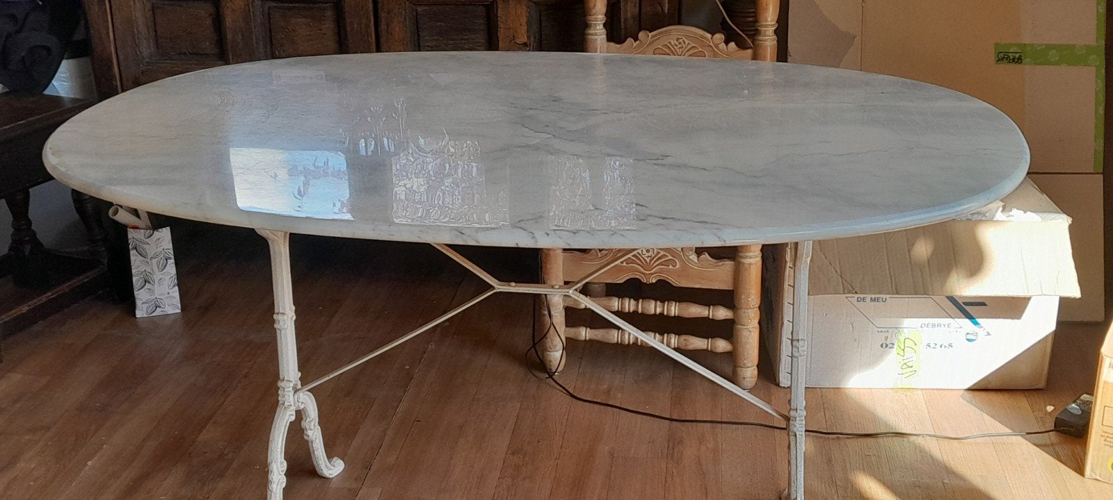table, Maison & Meubles, Tables | Tables à manger, 100 à 150 cm, Cinq personnes ou plus, Enlèvement, Utilisé