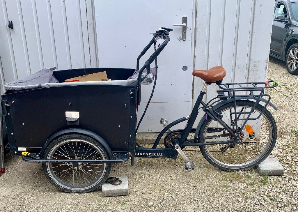 Bakfiets, Fietsen en Brommers, Ophalen, Gebruikt, Overige merken, Elektrisch