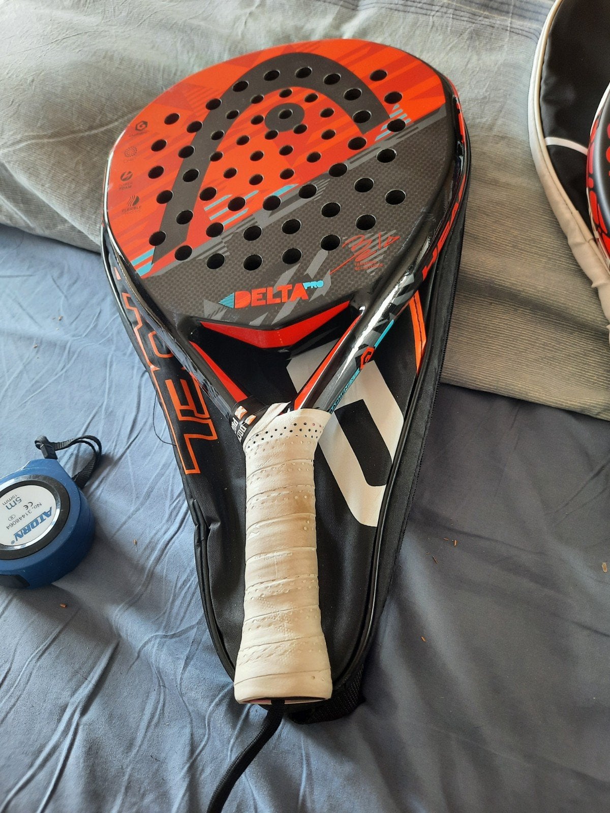 padel racket delta 2 stuks 130 euro, Sports & Fitness, Padel, Enlèvement