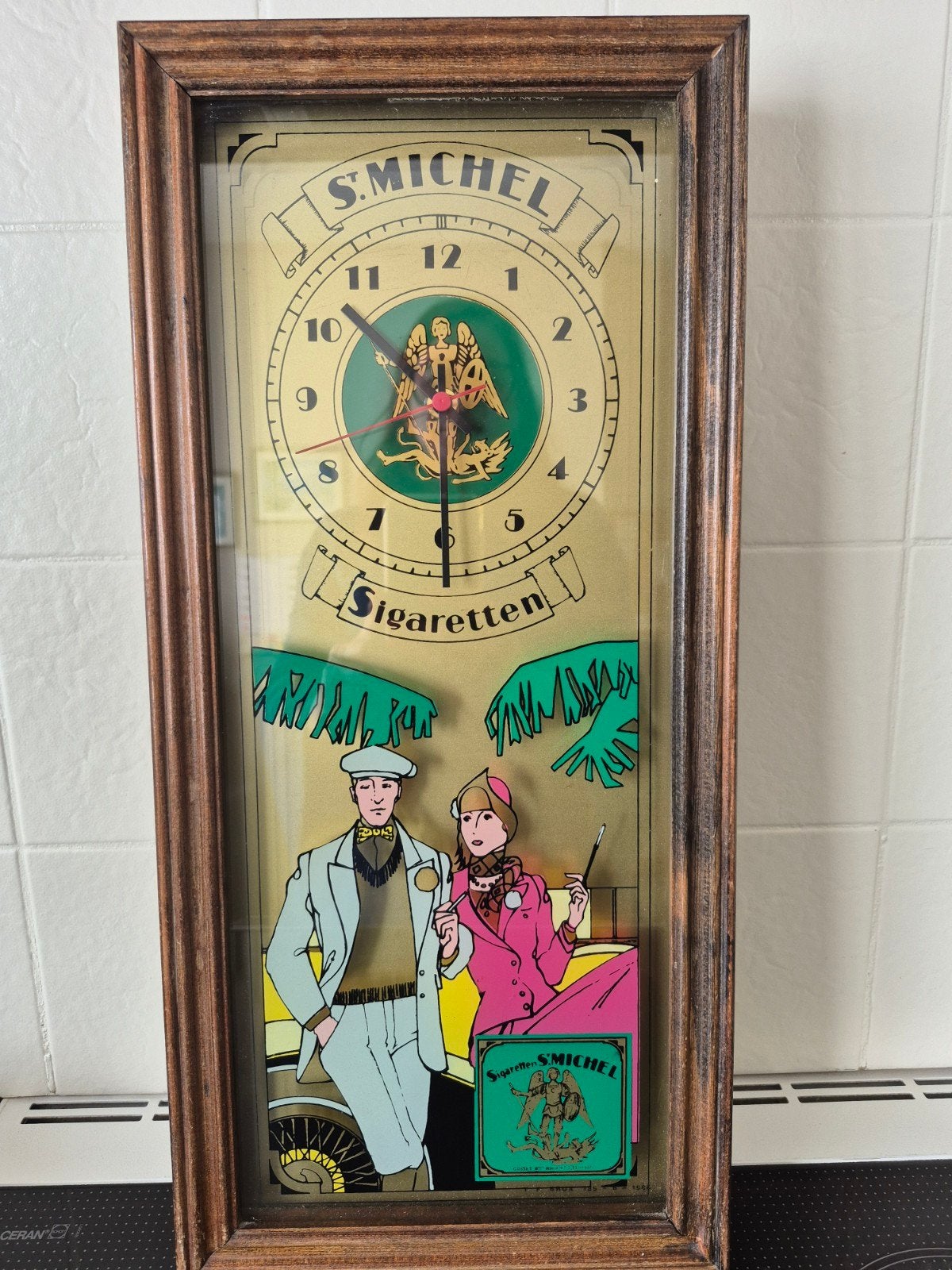 Vintage klok St Michel, Antiek en Kunst, Ophalen of Verzenden