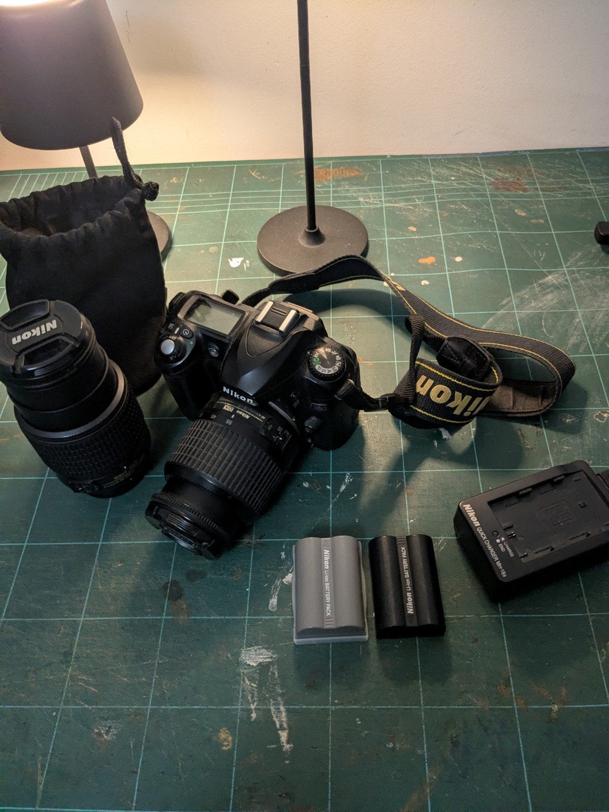 Nikon D50, Ophalen of Verzenden, Oplader, Nikon