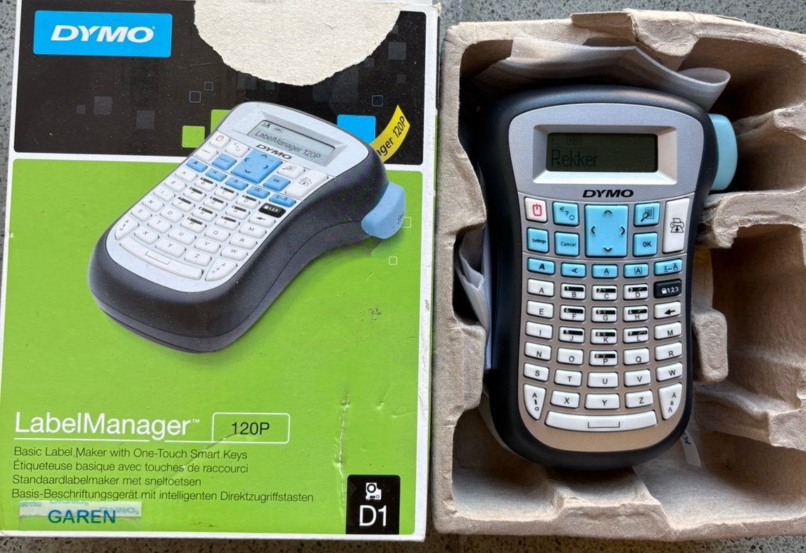 Labelprinter Dymo 120p, Computers en Software, Ophalen, Zo goed als nieuw