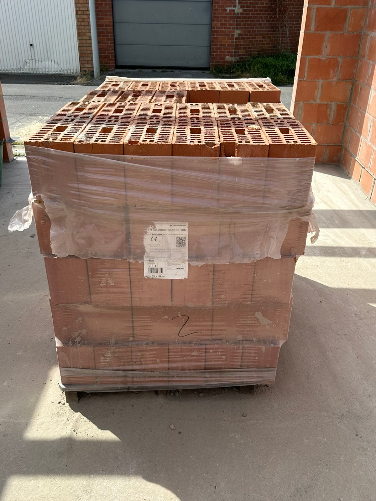 Porotherm Bricken, Bricolage & Construction, Briques, Enlèvement, Neuf