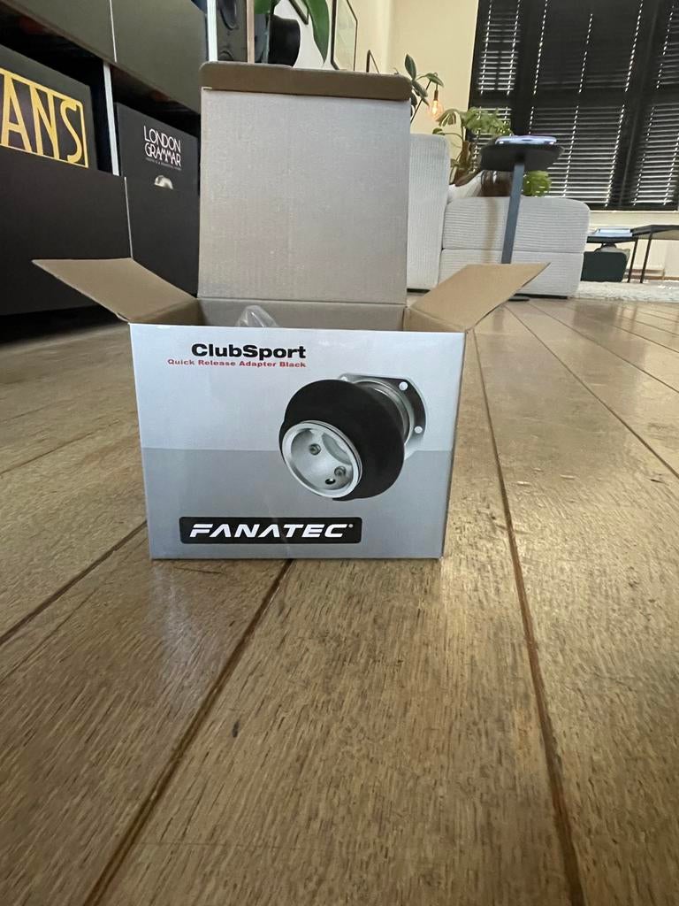 Fanatec quick release adapter black, Enlèvement ou Envoi, Comme neuf