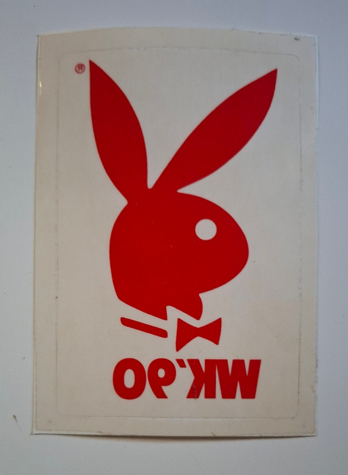 Autocollant Playboy WK'90, Enlèvement ou Envoi, Comme neuf, Marque