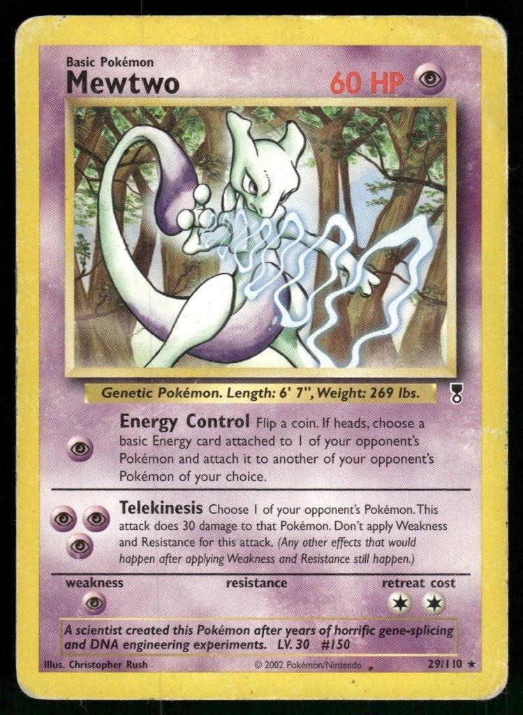 Mewtwo 29/110 - Legendary Collection (Good), Hobby en Vrije tijd, Verzamelkaartspellen | Pokémon, Verzenden, Gebruikt