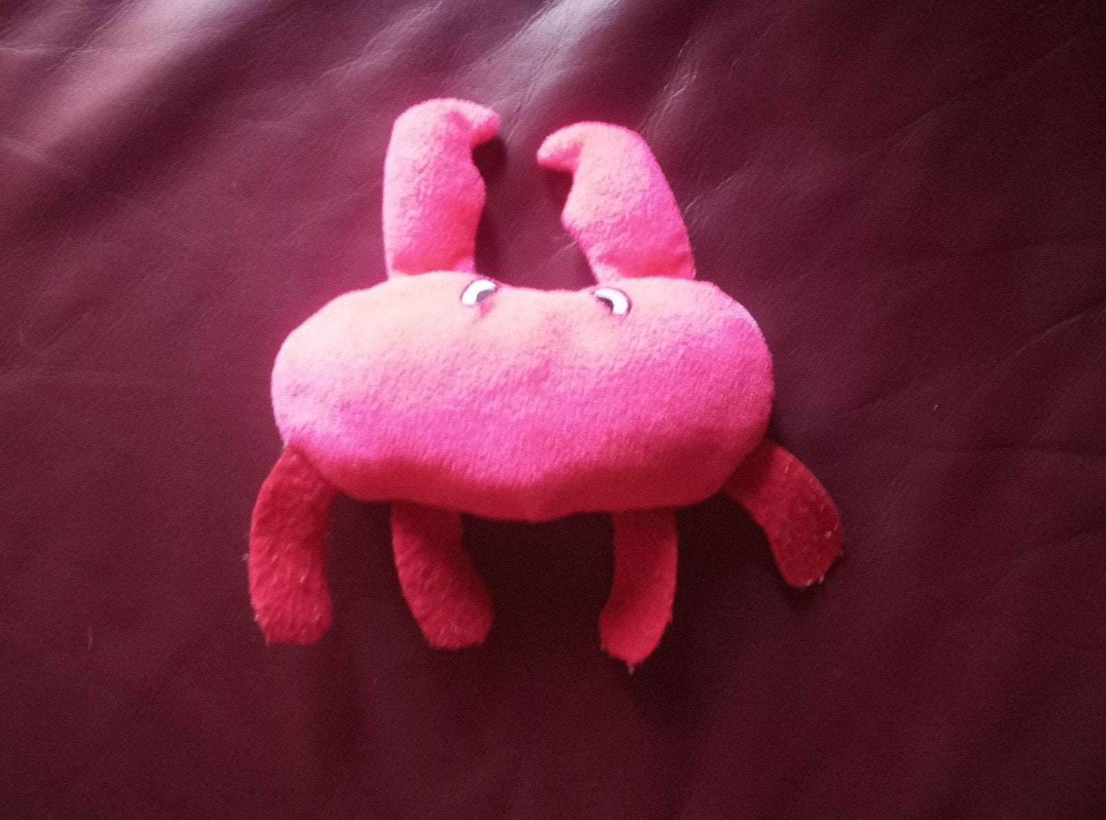 Petit crabe rose doudou, Enlèvement, Comme neuf
