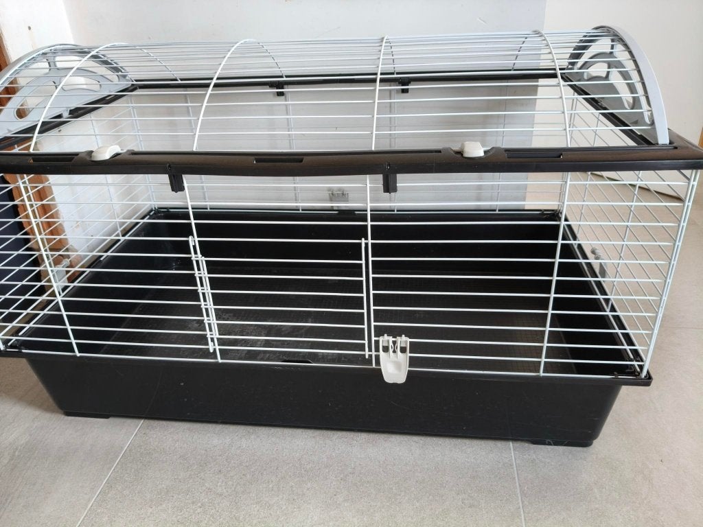 Groot konijnenhok van Ferplast, Kooi, Cavia, Zo goed als nieuw, 75 tot 110 cm