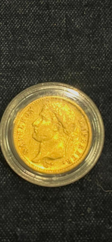 20 Francs Or Napoleon  1er Empereur 1814A tête laurée !, Enlèvement ou Envoi, Or