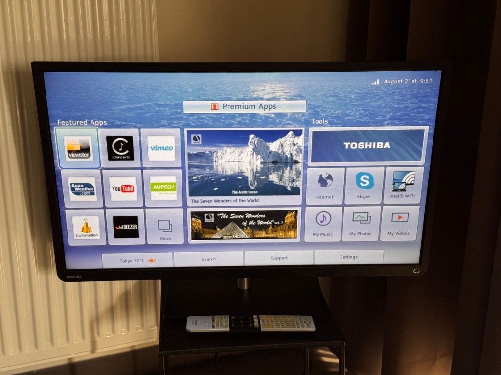 Toshiba TV, TV, Hi-fi & Vidéo, Télévisions, Toshiba, LCD, 80 à 100 cm, Enlèvement