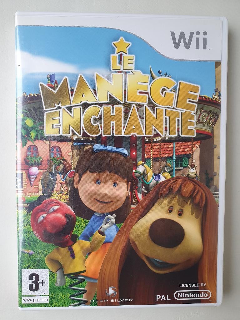 Jeu Wii Le manège enchanté - Comme neuf, 1 joueur, Enlèvement, Comme neuf, À partir de 3 ans