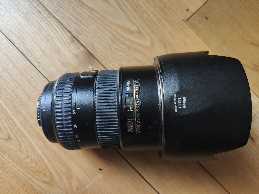 Nikon AF-S NIKKOR 17-55 mm 1:2.8 G ED-objectief, Ophalen of Verzenden, Zo goed als nieuw, Nikon