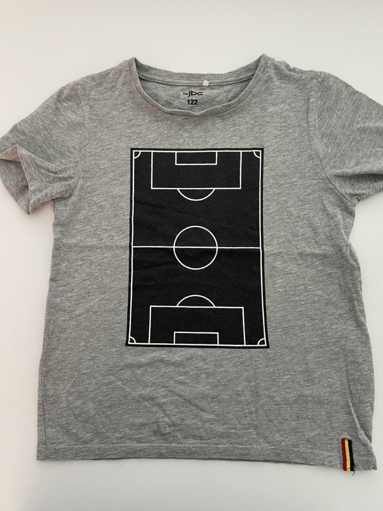 Grijze t-shirt van JBC maat 122, Kinderen en Baby's, Kinderkleding | Maat 122, Ophalen of Verzenden, Zo goed als nieuw, Shirt of Longsleeve