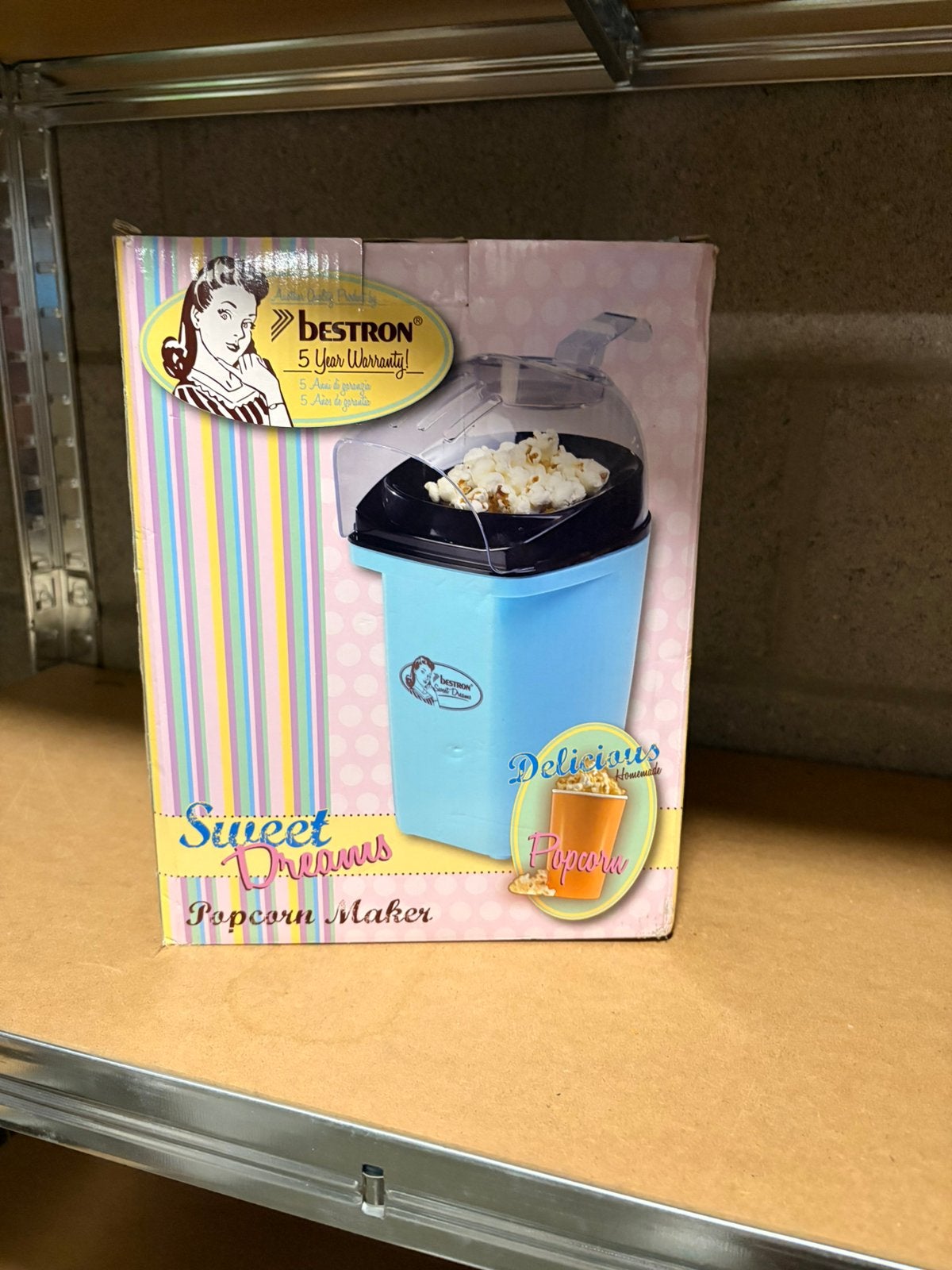 Popcornmachine, Ophalen, Zo goed als nieuw