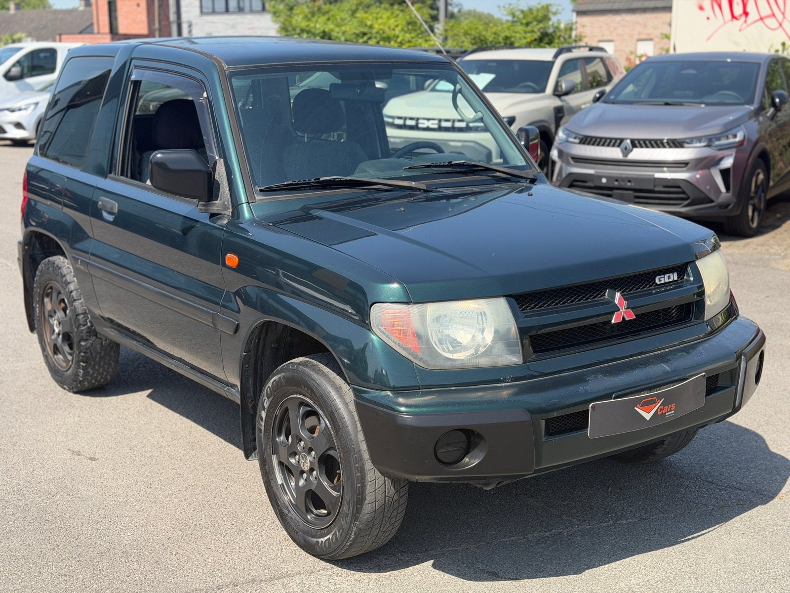 Mitsubishi Pajero pinin benzine 4x4 airco + keuring vvk, Autos, Achat, Entreprise, Boîte manuelle, Pajero