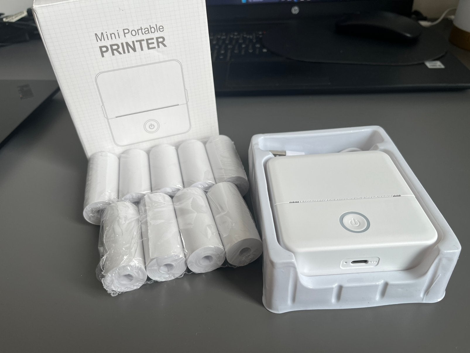 Mini imprimante thermique, Computers en Software, Printers, Zwart-en-wit printen, Printer, Nieuw, Ophalen of Verzenden