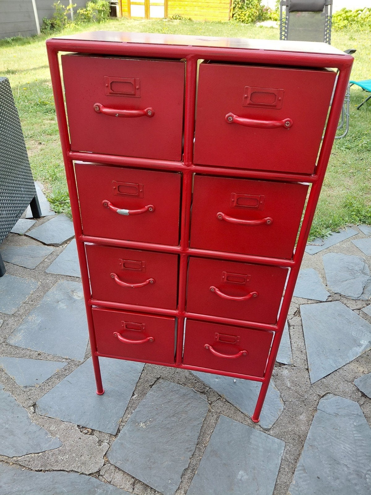 Armoire Selency rouge, Maison & Meubles, Enlèvement