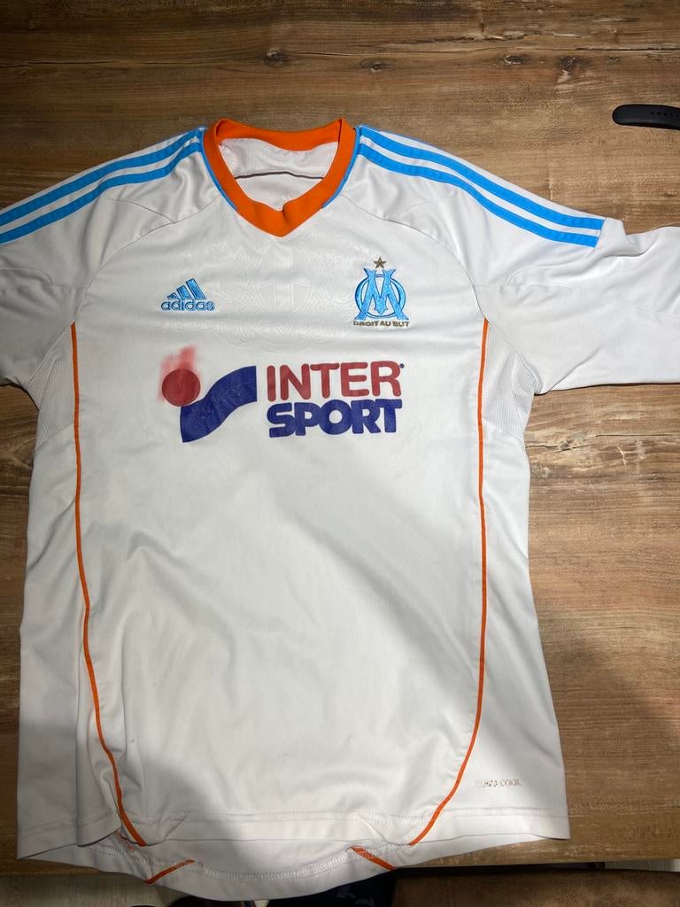 maillot de football de l'Olympique de Marseille, Enlèvement ou Envoi, Utilisé