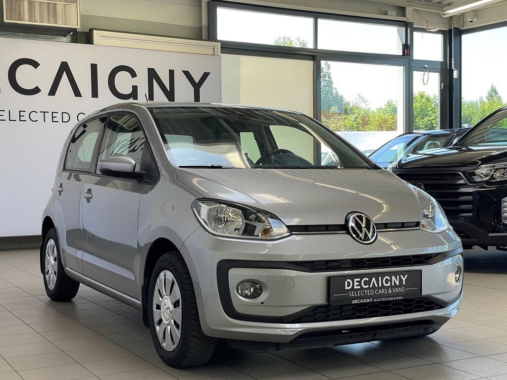 Volkswagen up! 1.0 MPI *Camera*Auto Airco*Zetelverwarming, 0 kg, Argent ou Gris, Achat, Noir
