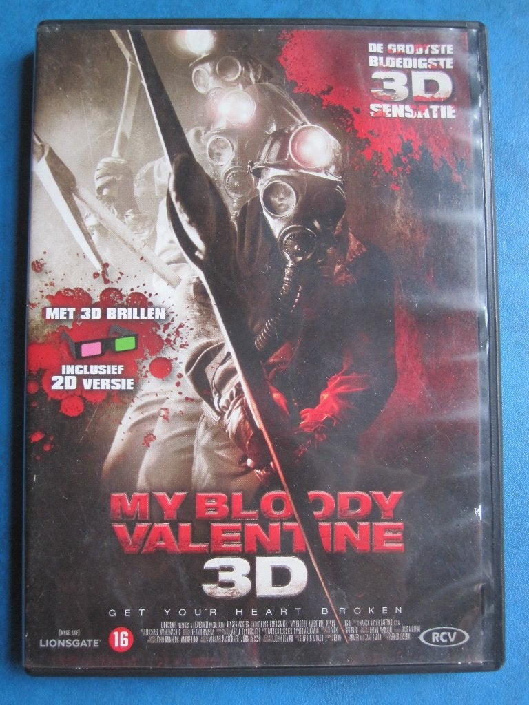 My Bloody Valentine 3D (2009), Cd's en Dvd's, Engels, Vanaf 16 jaar, Ophalen of Verzenden, Zo goed als nieuw