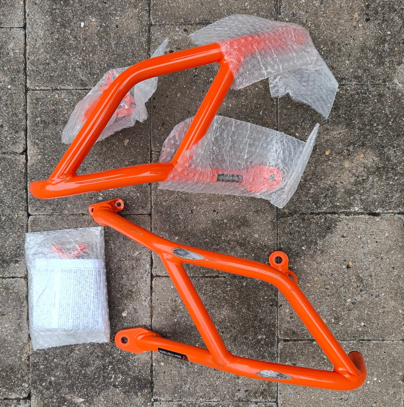 KTM Super duke voor R en GT crash bars, Motoren, Ophalen of Verzenden, Gebruikt