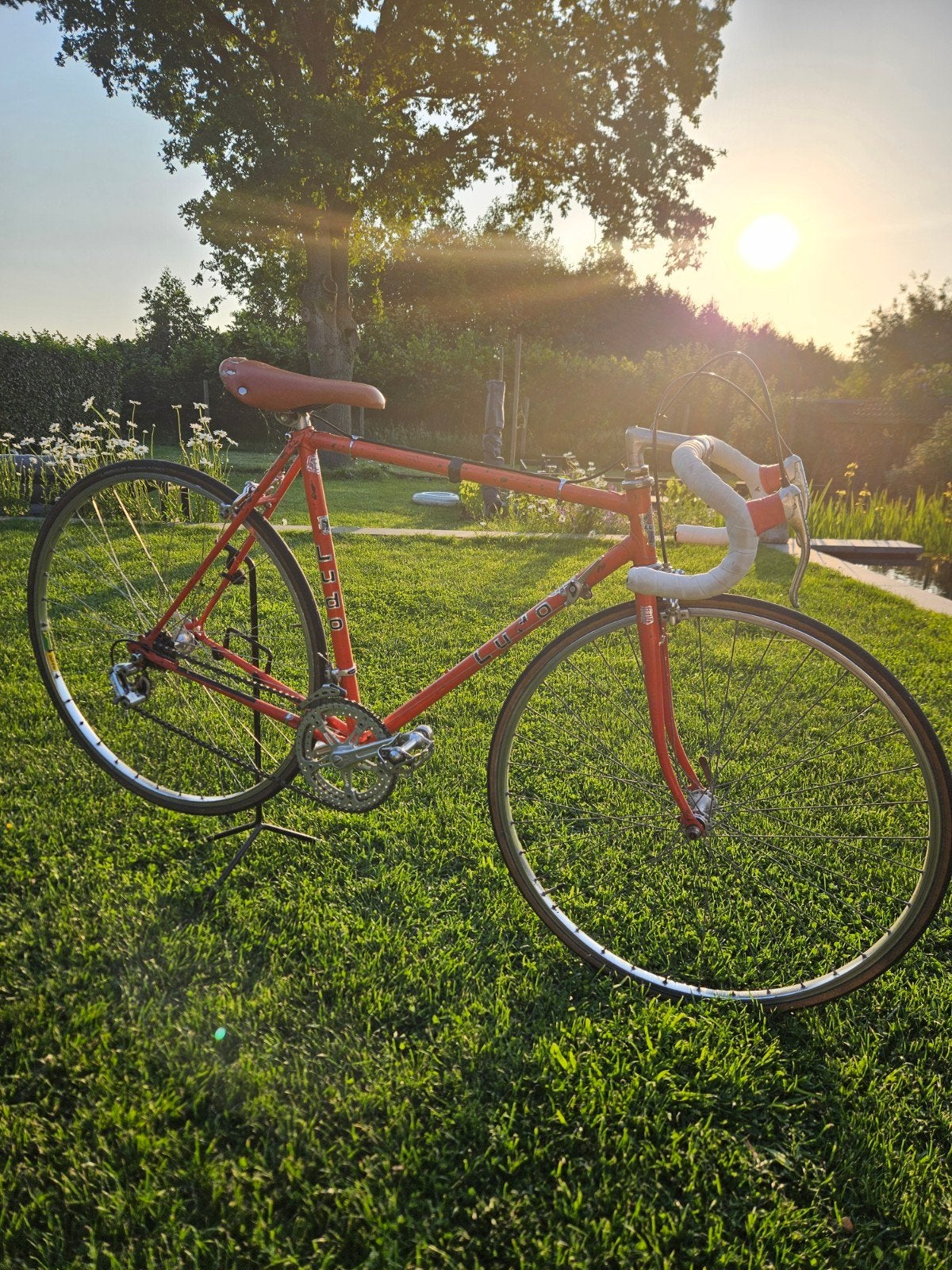 Retro koers fiets, Ophalen