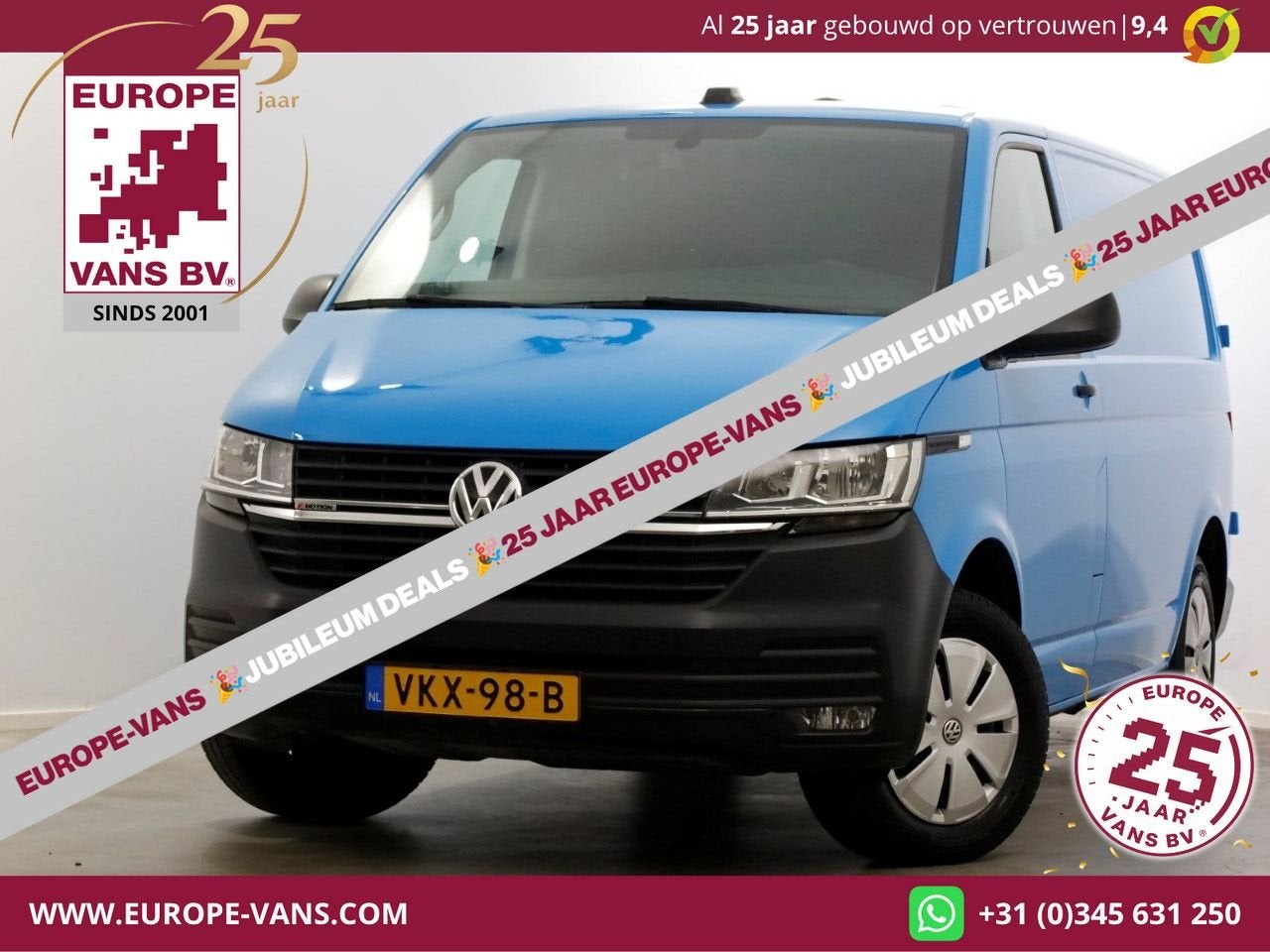 Volkswagen Transporter T6.1 2.0 TDI 150pk L1H1 DSG-Automaat, Autos, Achat, Entreprise, Diesel, Automatique