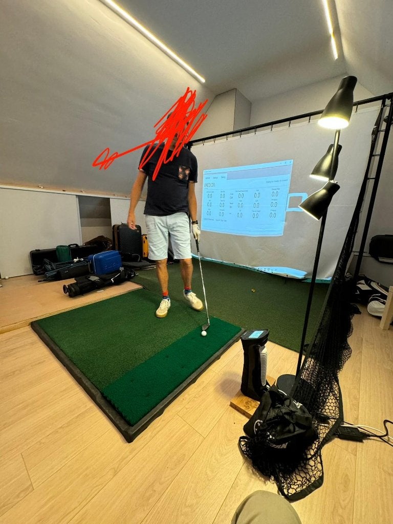 Fiberbuilt Golfmat | Bijna nieuwstaat, Sport en Fitness, Golf, Zo goed als nieuw, Overige typen, Overige merken, Ophalen of Verzenden