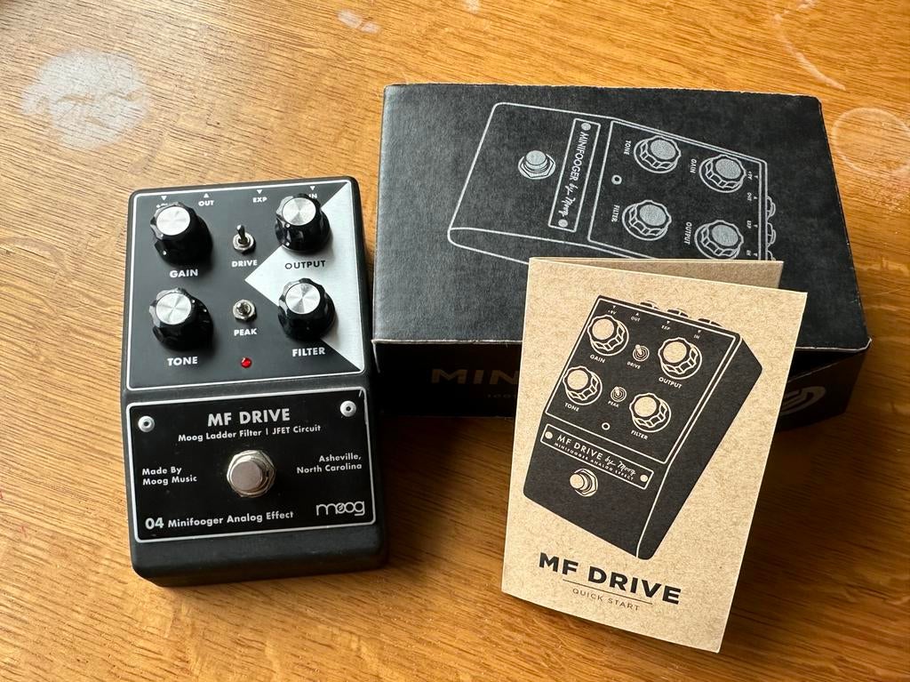 Moog Minifooger Drive V2, Muziek en Instrumenten, Ophalen of Verzenden, Zo goed als nieuw