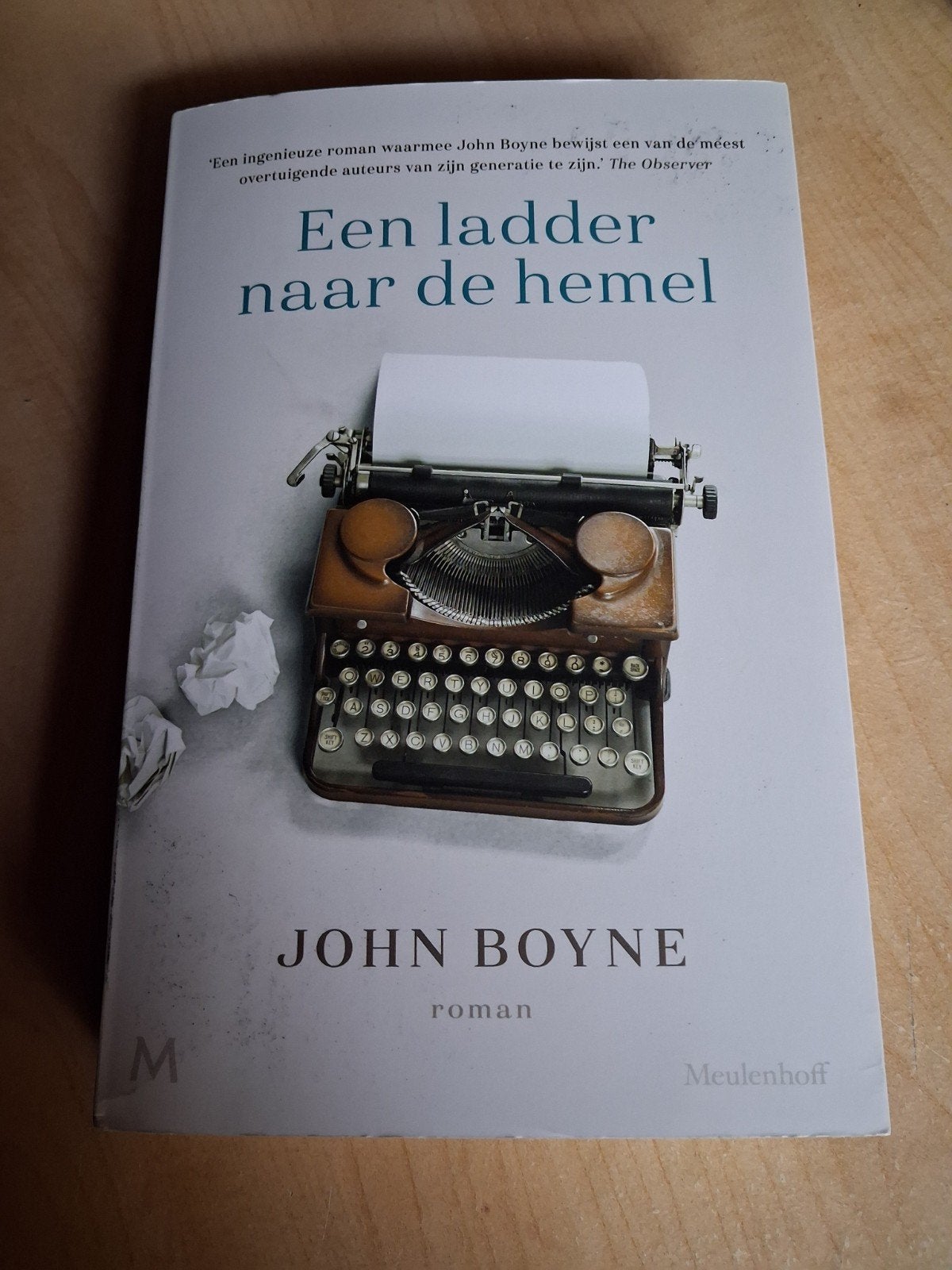 Een ladder naar de hemel, Ophalen, Nieuw, John Boyne