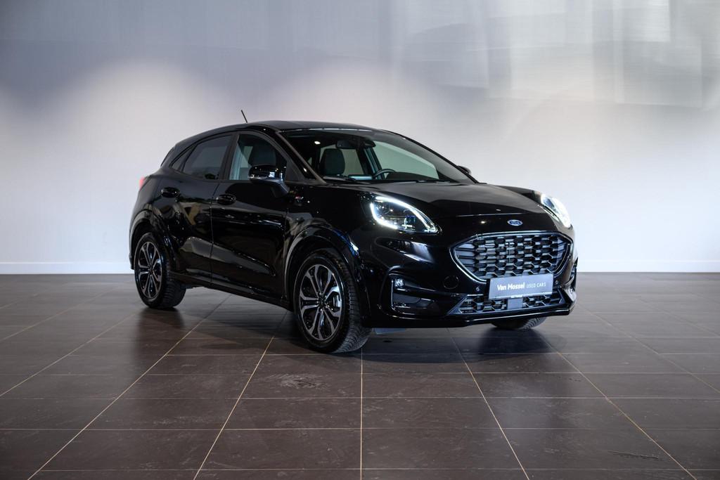 Ford Puma 1.0 ST-Line Aut. | Winterpack | Camera | Carplay, Stof, 1404 kg, Zwart, Bedrijf