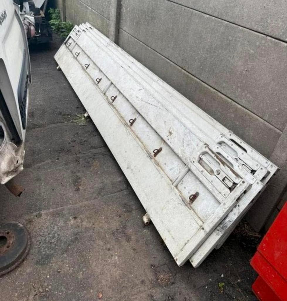 Aluminium schoften zware uitvoering, Ophalen, Zo goed als nieuw