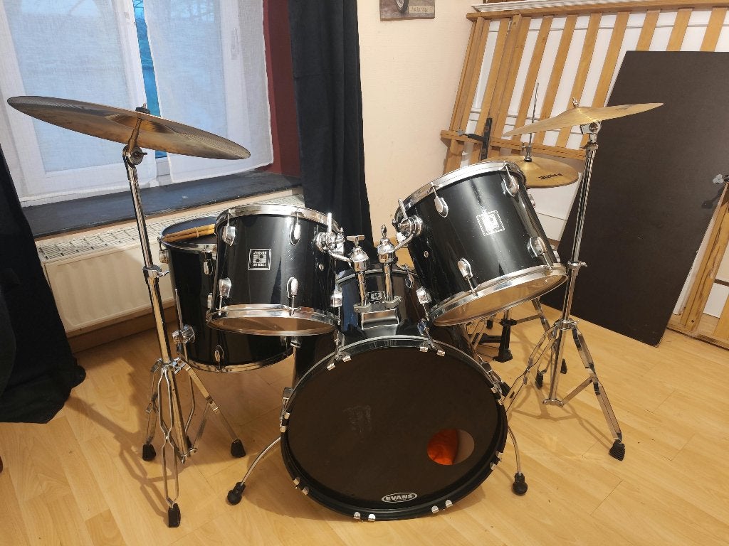 Gebruikte (akoestische) drums voor beginners, Muziek en Instrumenten, Drumstellen en Slagwerk, Ophalen, Gebruikt, Overige merken