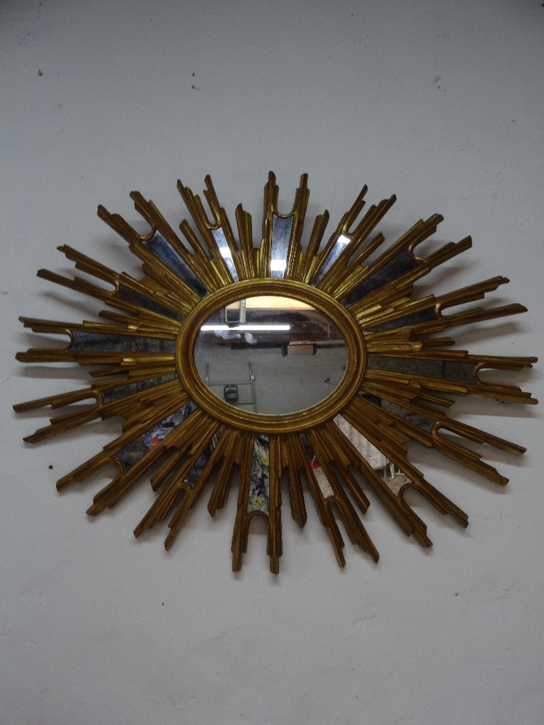 miroir soleil sorcière grand modèle mesure 67/87, Enlèvement