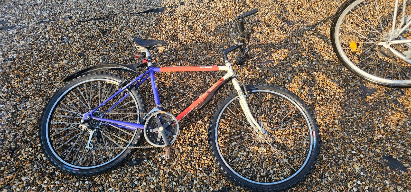 mountainbike, Ophalen