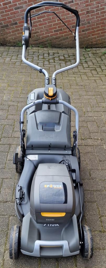 Stiga combi 950eV op accu., Enlèvement