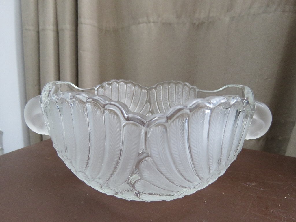 Mikasa kristal zwaan bowl jaren 80 Walther Glass, Ophalen of Verzenden