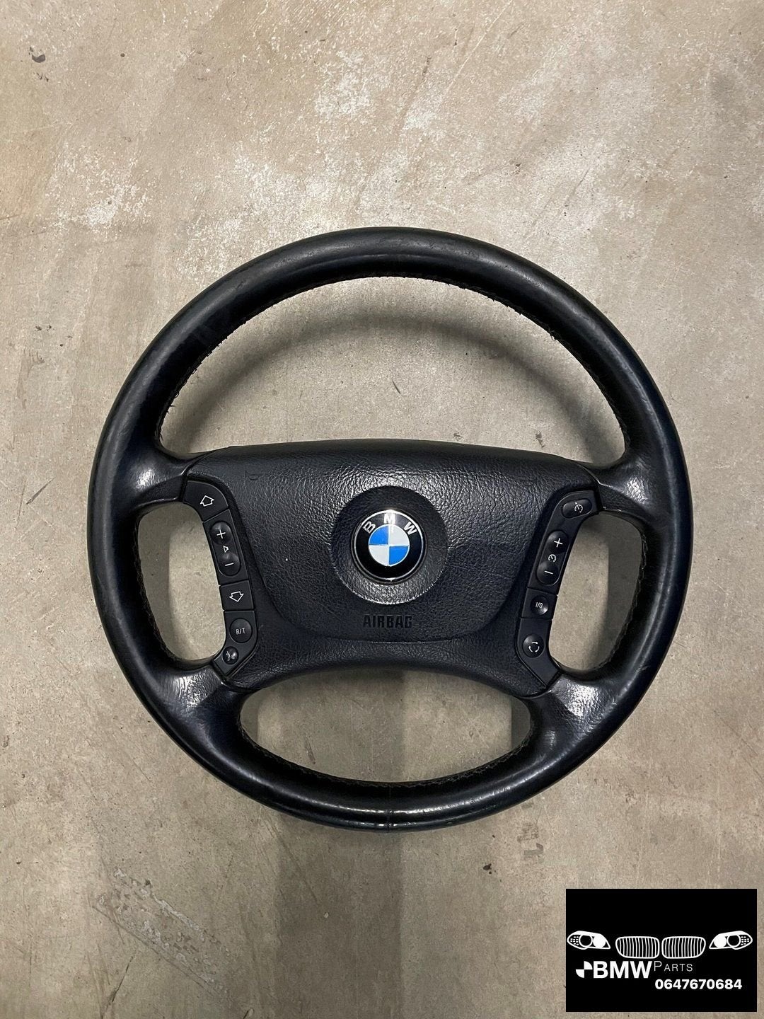 Multifunctioneel stuur + airbag bmw 5-serie e39 facelift, -, Utilisé, -, Enlèvement ou Envoi