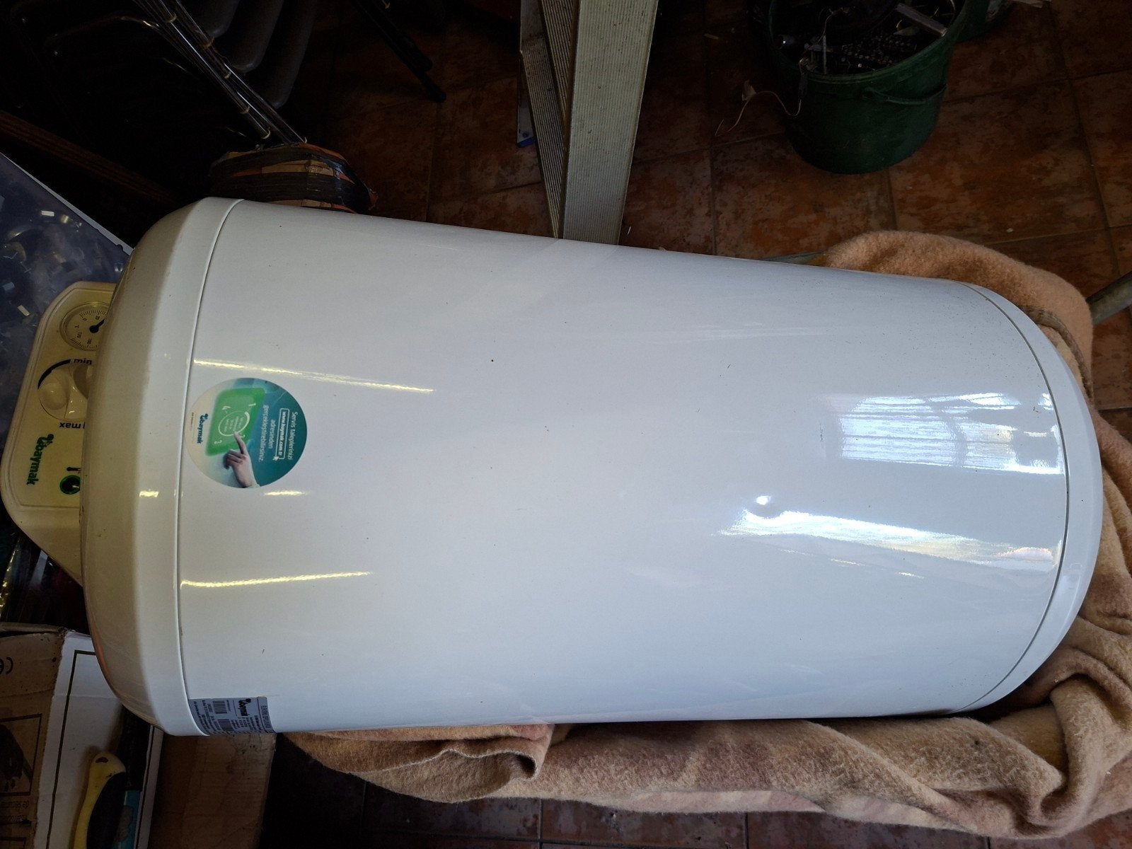 Baymak elektrische warm water boiler 80 liter, Doe-het-zelf en Bouw, Chauffageketels en Boilers, Ophalen, Boiler