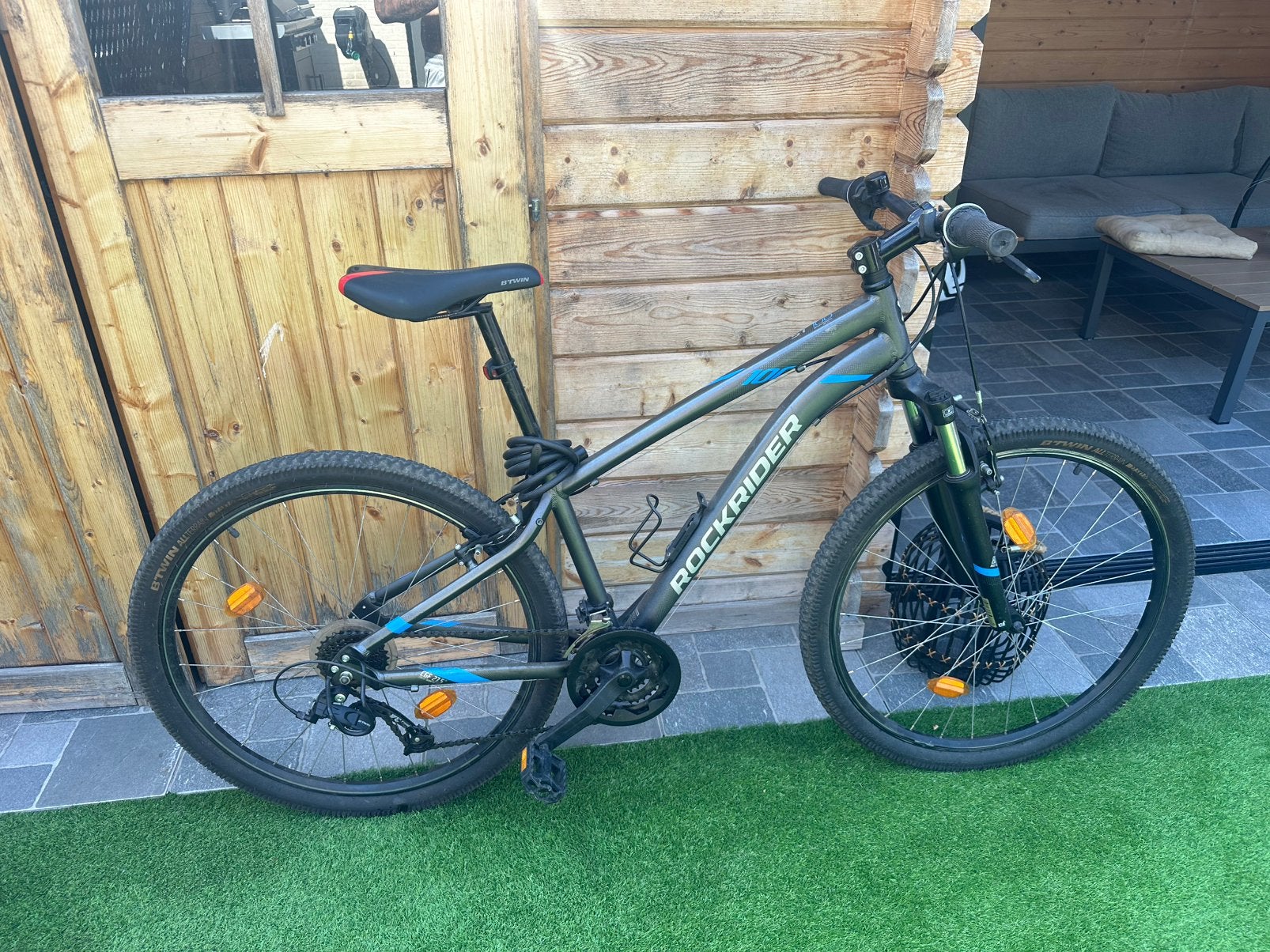 Rockrider ST100 Mountainbike – Maat M, Fietsen en Brommers, Ophalen, Gebruikt