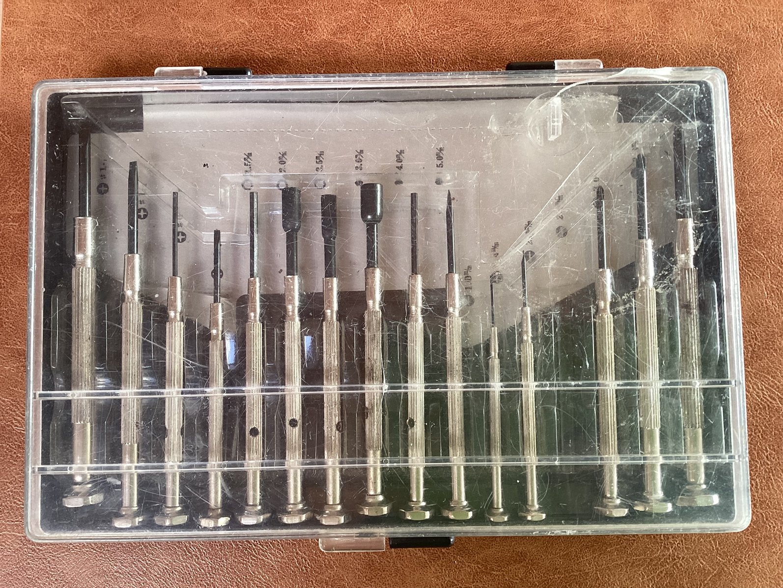 Precisie-schroevendraaierssetje, Antiek en Kunst, Ophalen of Verzenden
