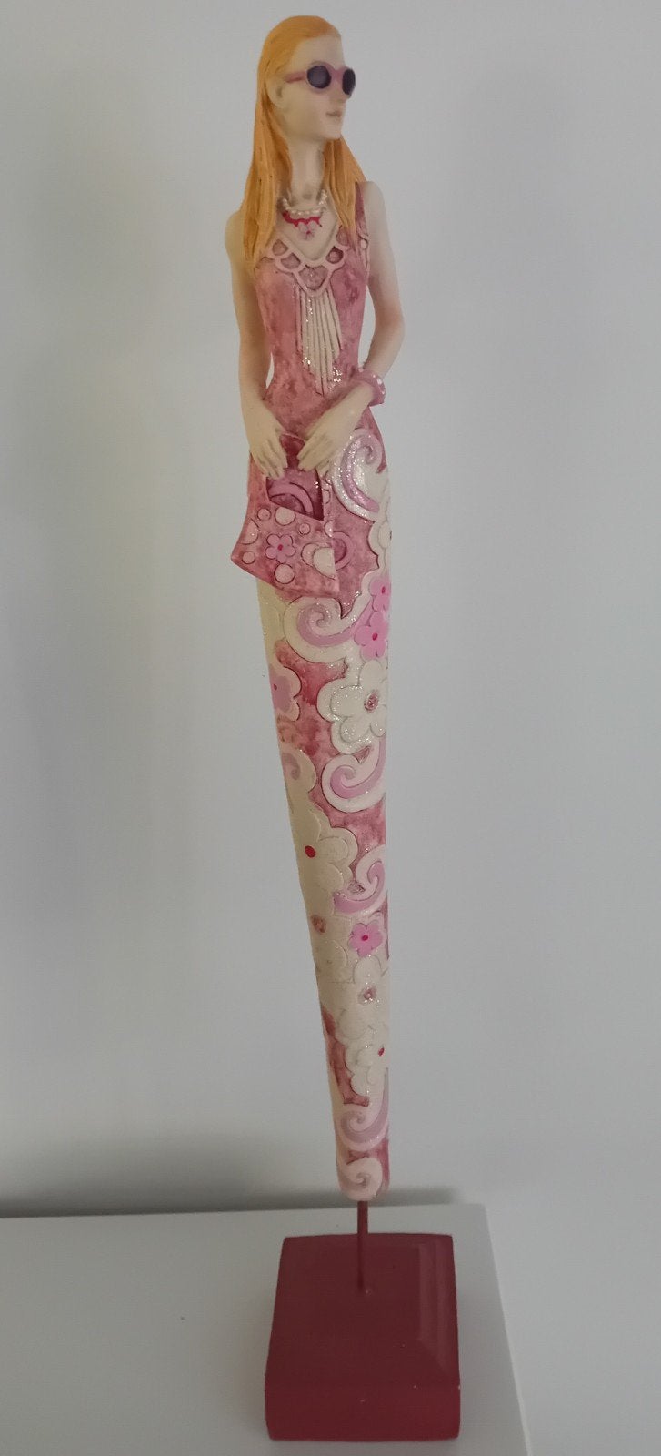 Lady in pink, Collections, Statues & Figurines, Enlèvement, Comme neuf, Humain