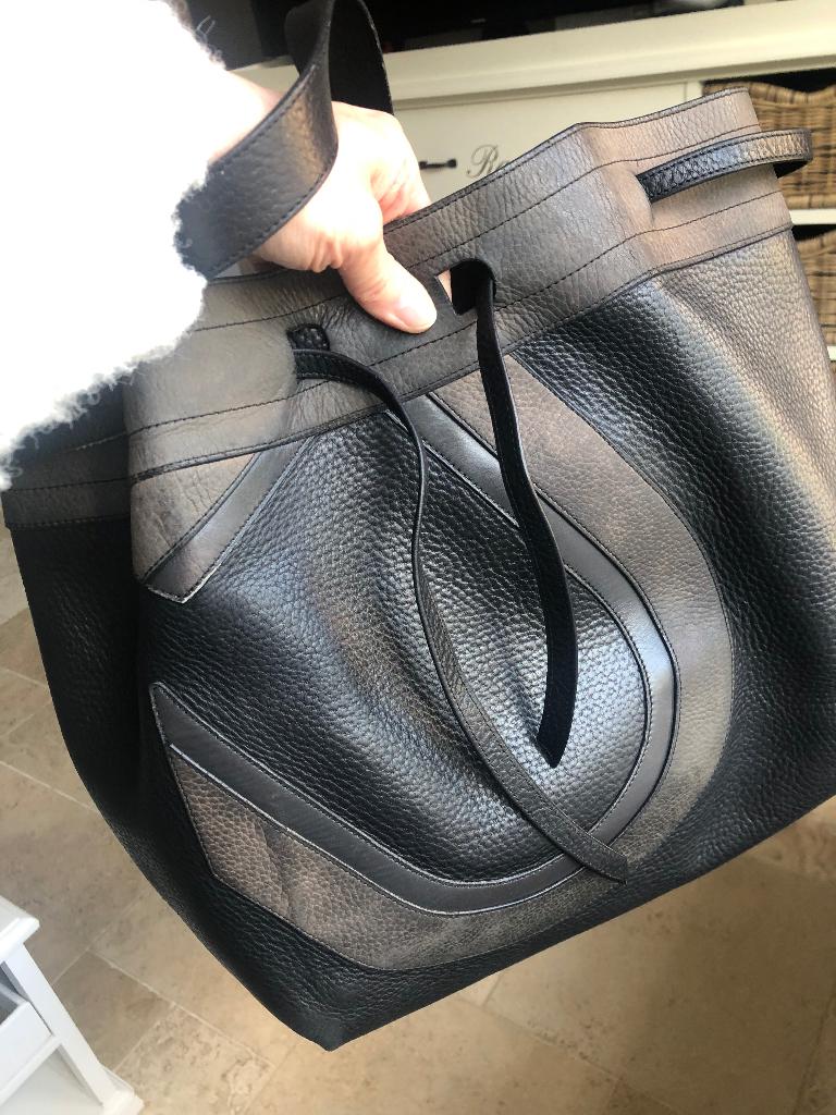 Delvaux vintage handtas model Desert, Ophalen of Verzenden, Zwart, Handtas