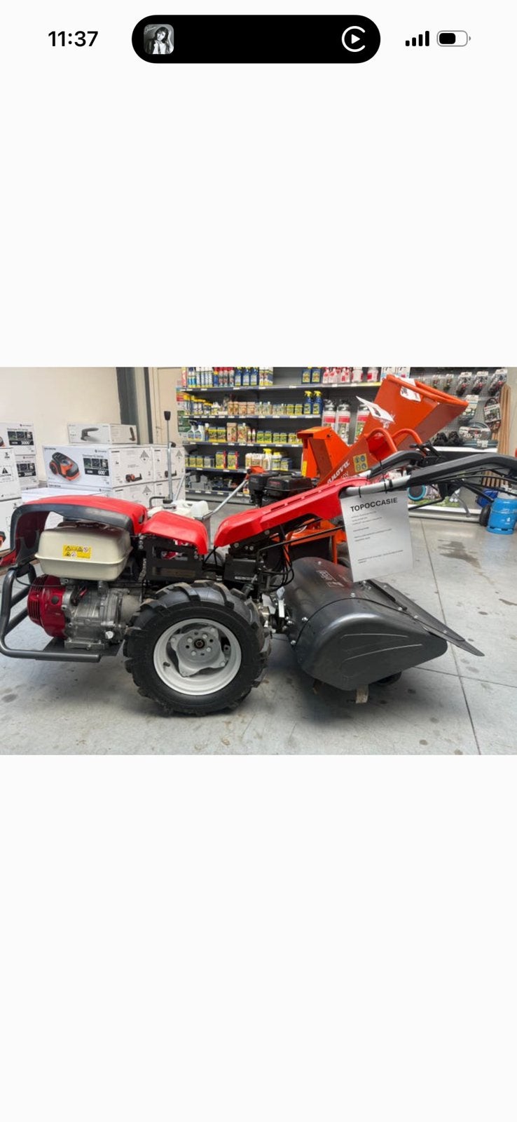 Motoculeur efco Mc413s, Zakelijke goederen, Ophalen