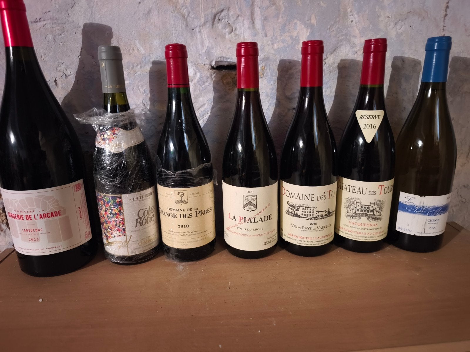 vin Reynaud Grange des pères Guigal Leroy bergerie arcade, Verzamelen, Ophalen