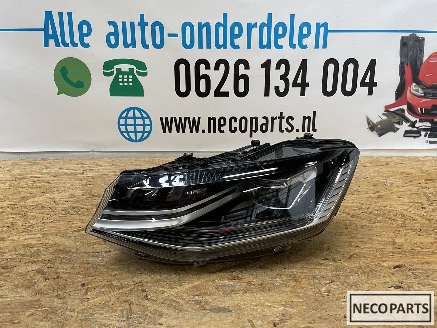 VW CADDY 2K8 XENON LED KOPLAMP COMPLEET LINKS 2K8941035, Autos : Pièces & Accessoires, -, -, -