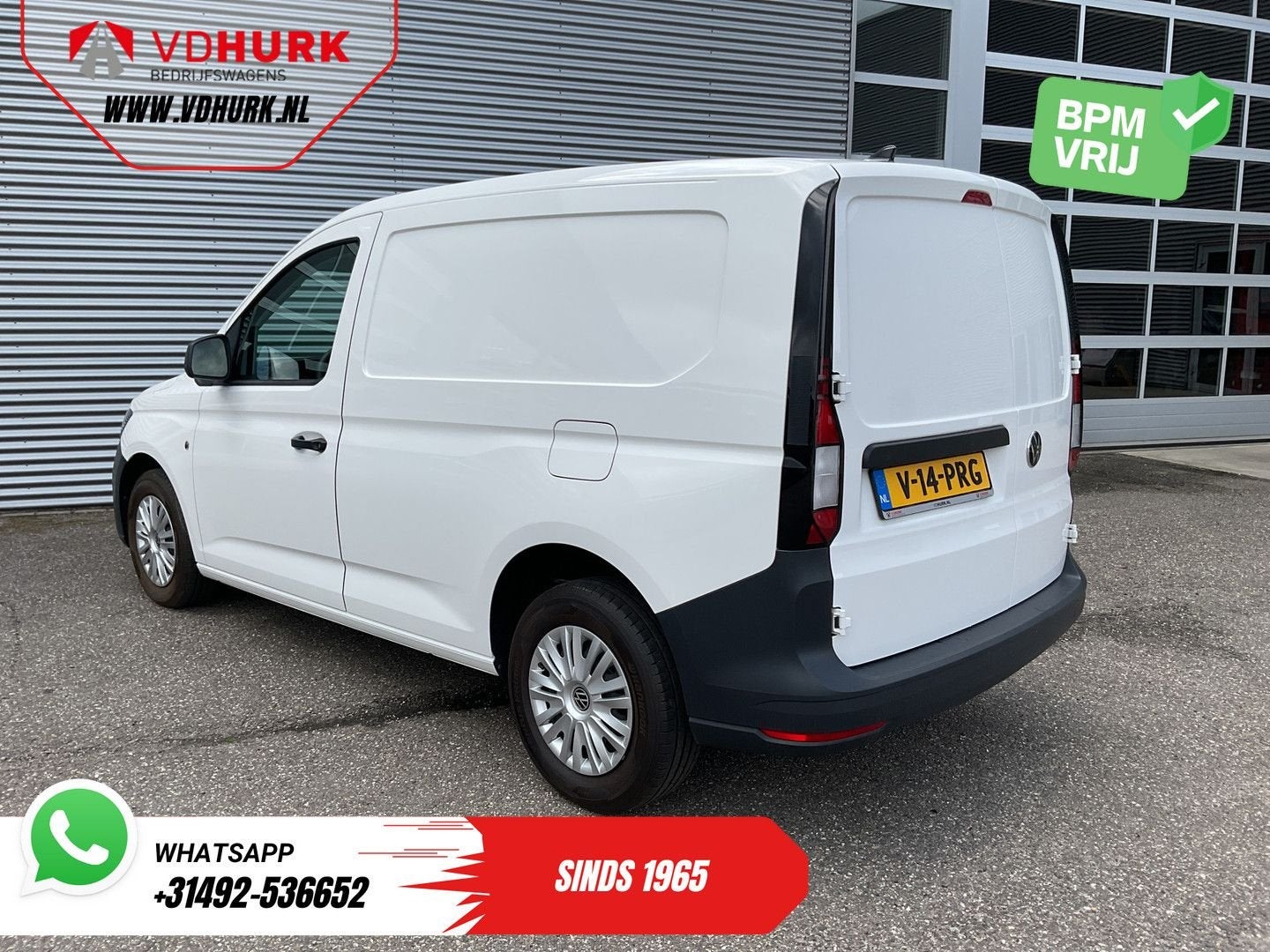Volkswagen Caddy Cargo 2.0 TDI 100 pk Omvormer/ Sortimo/ Cru, Electronic Stability Program (ESP), Wit, Bedrijf, Te koop