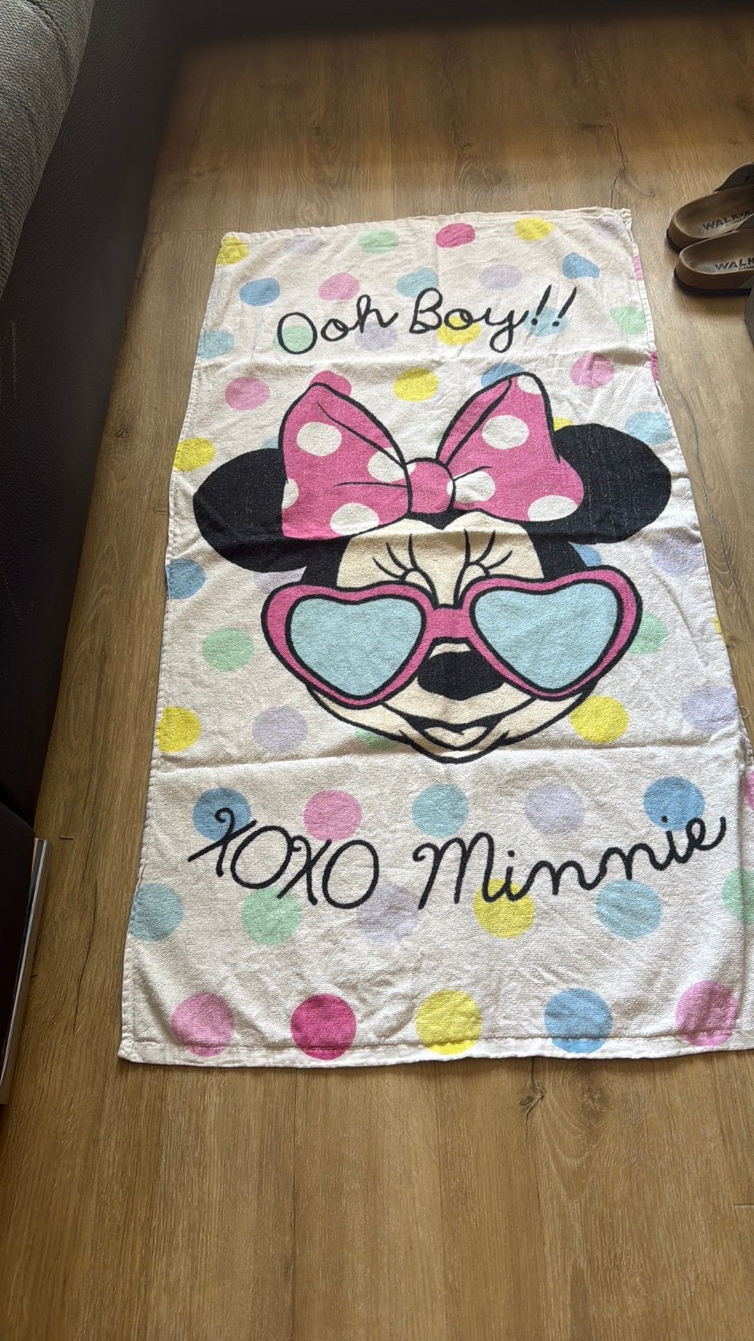 Minnie Mouse handdoek, Meerkleurig, Overige merken, Handdoek, Ophalen of Verzenden